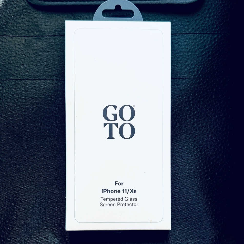GoTo Tempered Glass Screen Protector – iPhone 11 / XR – New